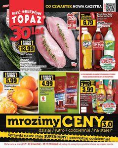 Gazetka promocyjna Topaz, ważna od 23.11.2023 do 29.11.2023.