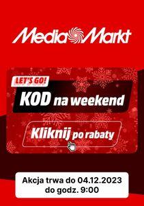 Gazetka promocyjna Media Markt, ważna od 01.12.2023 do 04.12.2023.