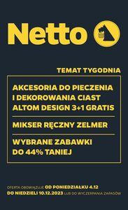 Gazetka promocyjna NETTO, ważna od 04.12.2023 do 10.12.2023.