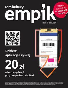 Акційна газета Empik, дійсна з 15.02.2024 по 27.02.2024.