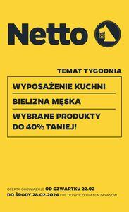 Gazetka promocyjna NETTO, ważna od 22.02.2024 do 28.02.2024.
