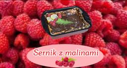Рецепт для Sernik z malinami