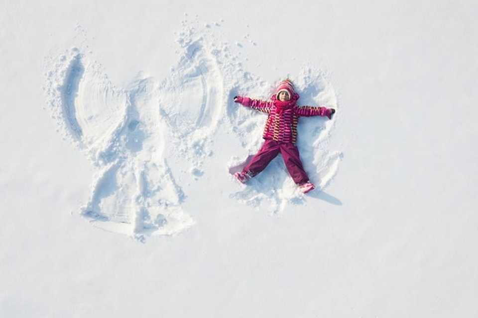 Ангел на снігу - наймиліша зимова розвага на снігу. Фото - ottawatourism.ca